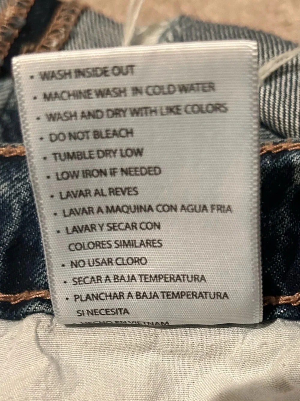 KanCan High Rise Roll Cuff Denim Shorts 7/27 - Picture 8 of 9